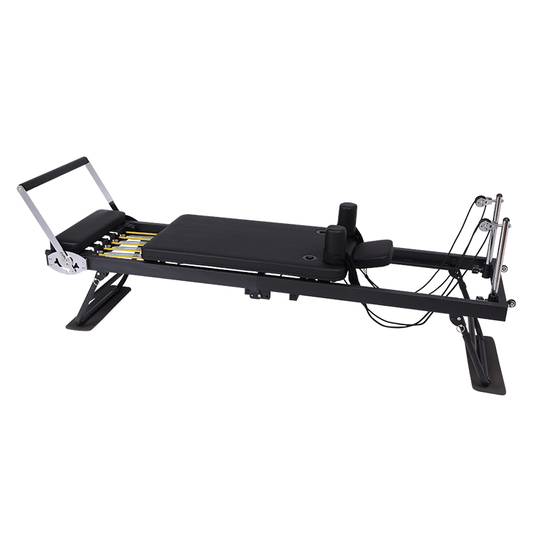 Large Folding Pilates Reformer Equipment Core Yoga Bed Home Fitness Weight Loss Steel ABS Steels Material Pilates Machine